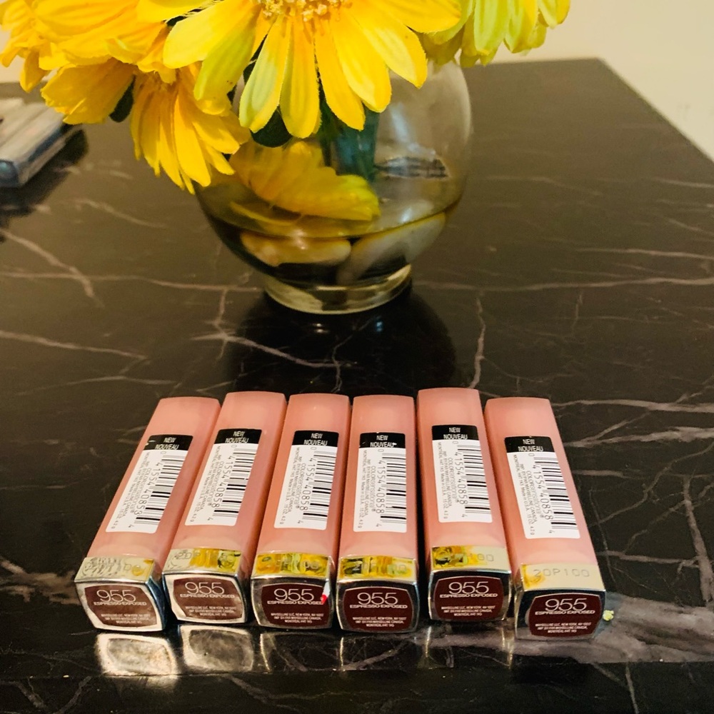 Maybelline lipstick 955 set of 6
